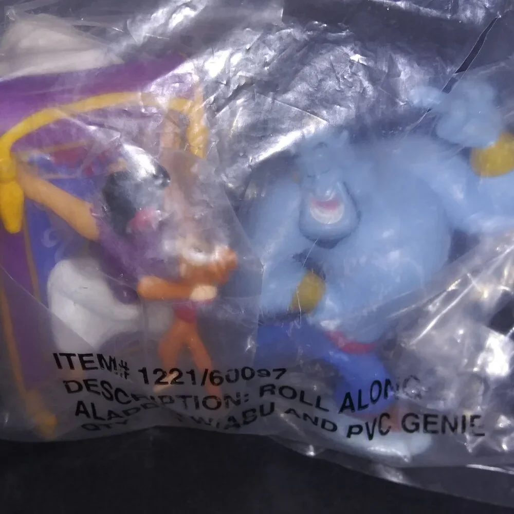 Disney Applause Aladdin Abu Genie PVC Figure Cake Toppers
